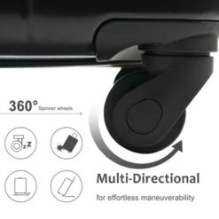 Dexmalle 20-Inch Hardshell Carry-On Luggage With 2 Packing Cubes -Fradel & Spies GUEST c975d672 b794 471c b22c 75ab043ea446