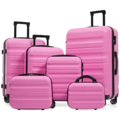 Dexmalle 6-Piece ABS Hardshell Luggage Set -Fradel & Spies GUEST ca70ae12 4cb7 4645 96d6 18c47c1c1a15