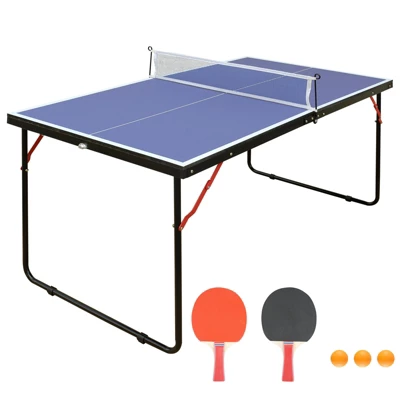 Dexmalle Portable Table Tennis Ping Pong Table Set With Accessories Indoor Game 9 Dexmalle Portable Table Tennis Ping Pong Table Set With Accessories Indoor Game - Image 7