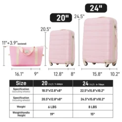 Dexmalle Hardshell Luggage Sets 2Pcs + Bag Spinner Suitcase 17 Dexmalle Hardshell Luggage Sets 2Pcs + Bag Spinner Suitcase -Fradel & Spies GUEST cca56279 5302 49f5 a8fe b9e953235416