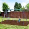 Dexmalle Metal Swing Set With Glider -Fradel & Spies GUEST ceb2d129 d2d6 4870 a82a d99f552dc176