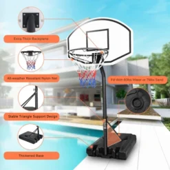 Dexmalle 3.1ft To 4.7ft Height-Adjustable Basketball System Goal Stand For Kids 22 Dexmalle 3.1ft To 4.7ft Height-Adjustable Basketball System Goal Stand For Kids -Fradel & Spies GUEST d266fa5e 2b6b 4d32 9bcf 53b1fe8a1b0d