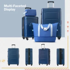 Dexmalle 2 Piece Luggage Set With Bags Expanable Spinner Wheels -Fradel & Spies GUEST d2f0fb55 8e4e 4c5d a822 207cabe3f857