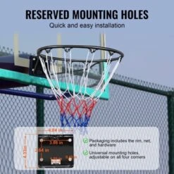 Dexmalle Wall Door Mounted Basketball Hoop -Fradel & Spies GUEST d3b59db2 650f 40b2 ad3d 87433eac00a7