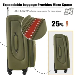 Dexmalle Softside Luggage Expandable 3 Piece Set Suitcase 26 Dexmalle Softside Luggage Expandable 3 Piece Set Suitcase -Fradel & Spies GUEST d3daba19 a46d 4d42 93a6 0a5c4312adf1 1