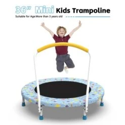 Dexmalle 36inch Mini Trampoline For Kids