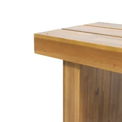 Dexmalle Rustic Patio Wood Bench -Fradel & Spies GUEST d413bf88 c0f0 4699 8ae7 200be8c6d868