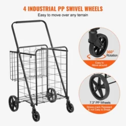 Dexmalle Folding Shopping Cart -Fradel & Spies GUEST d48f8b4e 99c1 4a92 89e4 a6709d679563