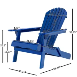 Dexmalle Rustic Style Adirondack Chair -Fradel & Spies GUEST d4f7ca63 acfa 4186 9b6e c488de6776c1