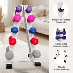 Dexmalle 6-10 Pair Iron And Rubber Dumbbell Set -Fradel & Spies GUEST d66098cc de47 4caf ba0a 21c72f6f4f54