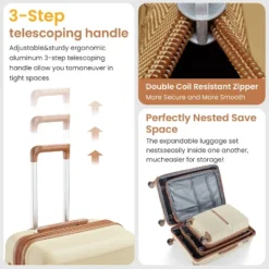 Dexmalle Luggage Sets 4 Piece -Fradel & Spies GUEST d8abf3a7 778f 4265 9db3 316dd095c3b2