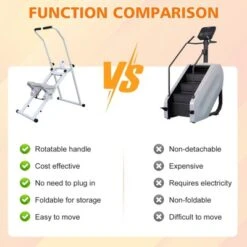 Dexmalle Stair Stepper Folding Vertical Cardio Exercise Climber Stair 13 Dexmalle Stair Stepper Folding Vertical Cardio Exercise Climber Stair -Fradel & Spies GUEST d952582c 3545 469a 9f56 acc852a0fa15