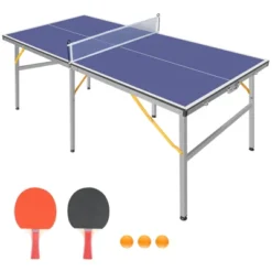 Dexmalle Portable Table Tennis Ping Pong Table Set With Accessories Indoor Game 17 Dexmalle Portable Table Tennis Ping Pong Table Set With Accessories Indoor Game -Fradel & Spies GUEST da8a3d08 2229 451f 8d2a c90ec2b9dea5