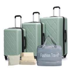 Dexmalle 8-Piece ABS Luggage Sets Lightweight Durable Suitcase -Fradel & Spies GUEST dad76c27 b6ce 4ee6 9a8d 37d4154605b4