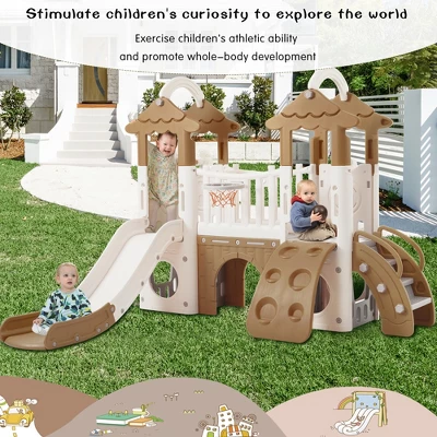 Dexmalle 8-1 Toddler Climber And Slide Set 7 Dexmalle 8-1 Toddler Climber And Slide Set - Image 5