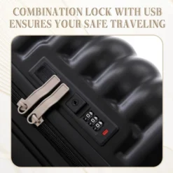 Dexmalle Luggage With Cup Holder & USB Port & Phone Holder -Fradel & Spies GUEST de9383ff 0d45 452f b1c7 12b6abf51cb5