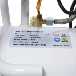 Dexmalle 1.5HP Silent Oil-Free Air Compressor 8 Gallon -Fradel & Spies GUEST e013872b 9a3f 45c7 a177 3215720c232a