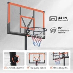 Dexmalle Adjustable Portable Basketball Goal -Fradel & Spies GUEST e0e7b5bf 2584 421d 9275 6507384fc6ce