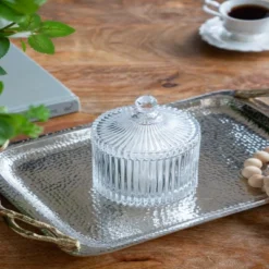 Dexmalle D4x6"Ancell Lidded Glass Jar -Fradel & Spies GUEST e2b098f4 0508 4624 8292 e62b661c5b34