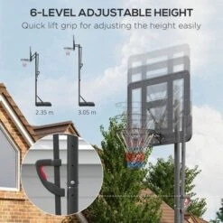 Dexmalle 7.7-10' Height Adjustable Basketball Goal -Fradel & Spies GUEST e5c4974c 77d3 4acb 98d7 99f49b58985d