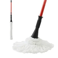Dexmalle 57.5-inch Long Handle Self Bending Twist Mop -Fradel & Spies GUEST e7f0b016 0c1f 4fb9 8d83 d7e9c5a9e1de