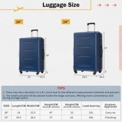 Dexmalle ABS Lightweight Suitcase With TSA Lock -Fradel & Spies GUEST e845a15d 2c5e 4433 bbd6 15492da799be
