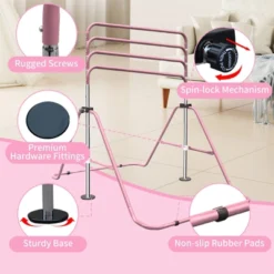 Dexmalle Height Adjustable Junior Training Bar For Home -Fradel & Spies GUEST eb4488e0 2ee4 4003 aa07 fe5fa3fee4a0