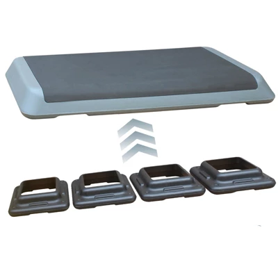 Dexmalle Adjustable Aerobic Step Workout Step With 4 Risers Fitness 3 Dexmalle Adjustable Aerobic Step Workout Step With 4 Risers Fitness