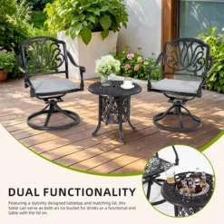 Dexmalle Patio Table With Removable Ice Bucket -Fradel & Spies GUEST ee0fa485 5d15 41b3 a78e 2f75c11edc6a