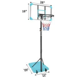 Dexmalle Portable Basketball Goal System With Stable Base And Wheels -Fradel & Spies GUEST ee51b872 b804 44bb a489 9072161745ea