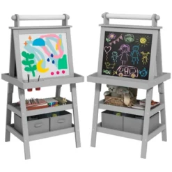 Dexmalle Double Sided Kids Art Easel With Paper Roll -Fradel & Spies GUEST ef1c77c6 da22 4155 b6cd 38f35f7cd3a1