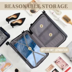 Dexmalle Luggage With Cup Holder & USB Port & Phone Holder -Fradel & Spies GUEST f2f79094 2bbb 4389 8e28 3282f5074950