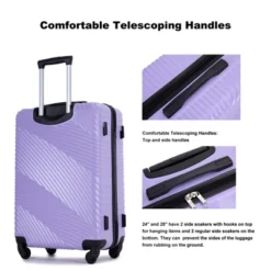 Dexmalle PC+ABS Lightweight Suitcase With Two Hooks -Fradel & Spies GUEST f6b051fc b522 41f1 b116 dff5b76649fb