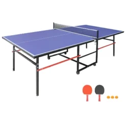 Dexmalle Portable Ping Pong Table Set For Indoor Games With Net -Fradel & Spies GUEST f6b1385b d1ec 45c2 ad69 3bd7a1b65d36