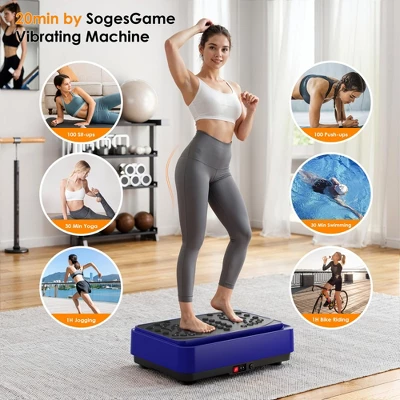Dexmalle Vibration Plate Exercise Machine - 99 Speed Levels 4 Dexmalle Vibration Plate Exercise Machine - 99 Speed Levels - Image 2