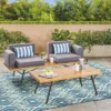 Dexmalle Romantic Outdoor Industrial Loveseat With Coffee Table -Fradel & Spies GUEST f79d1018 d29d 4f9e b116 5feea2391296