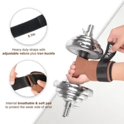 Dexmalle Weight Lifting Grips With Wrist Straps -Fradel & Spies GUEST f9068260 eb8a 419d 8d25 715d4f29cbba