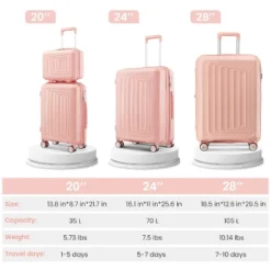 Dexmalle Luggage 4 Piece Sets -Fradel & Spies GUEST fa14e731 075f 4628 b453 ec7af3a73f0a