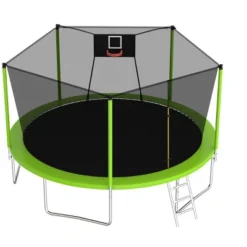 Dexmalle 14FT Trampoline ,Sports Fitness Trampolines With Enclosure Net -Fradel & Spies GUEST fc6db2f6 a4ff 4074 875a d4af4041798b