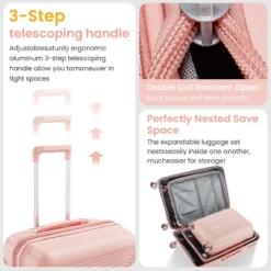 Dexmalle Luggage 4 Piece Sets -Fradel & Spies GUEST ff225a84 db52 457e 997c 8e13bccfcde3