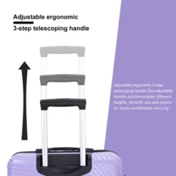 Dexmalle PC+ABS Lightweight Suitcase With Two Hooks -Fradel & Spies GUEST ff369c3b 552f 4a3f 8c82 d8a3da56e8d0